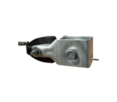 CATRACA ESTICADORA PARA ARAME COM ISOLADOR CASTANHA